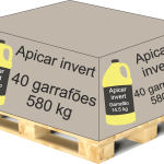 Apicar Invert palet - 40 botellas 14.5 kg