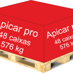 Apicar pro palete - 48 caixas 12 Kilos (Vitaminas proteinas)