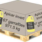 Apicar Invert palet - 67 botellas 14.5 kg