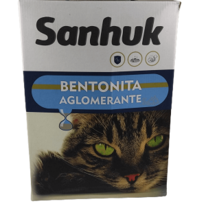 Areia para gato Bentonita - 7,5 kg