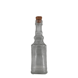 Mini botella de vidrio