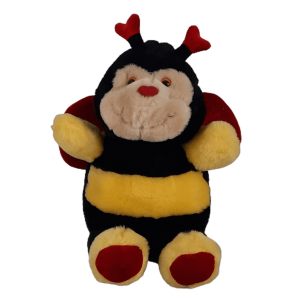 Peluche Abeja alas rojas 20 Cm