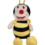 Peluche Abeja media - Nariz roja