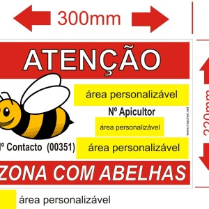 placa para apiario 3