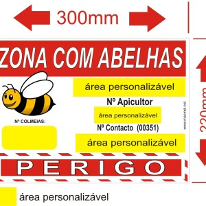 placa para apiário 4