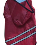 Ropa Animal - Impermeable Reflectante - 35 cm - rojo